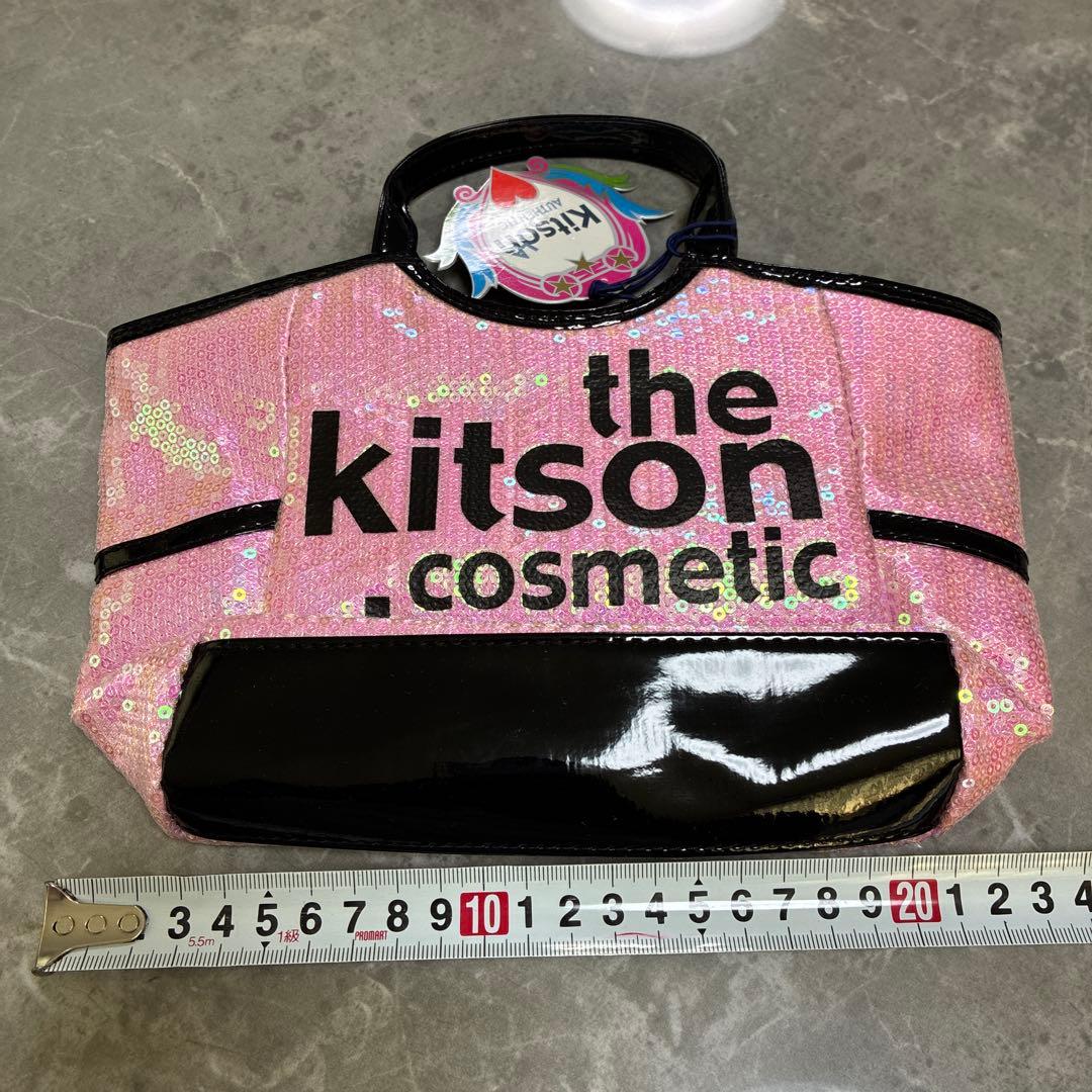 kitson ピンク スパンコール ハンドバッグ — image 3