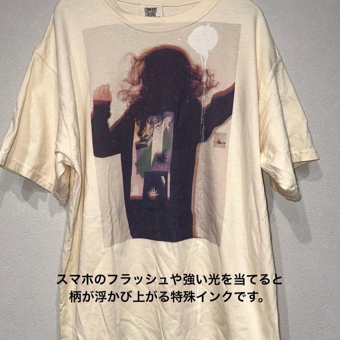 新品・未使用　コンフォートカラーズ　Tシャツ　アイボリー　S — image 4