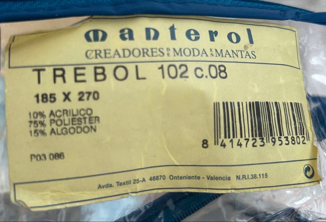 Manterol ベッドカバー スペイン製 ペイズリー柄 — image 4