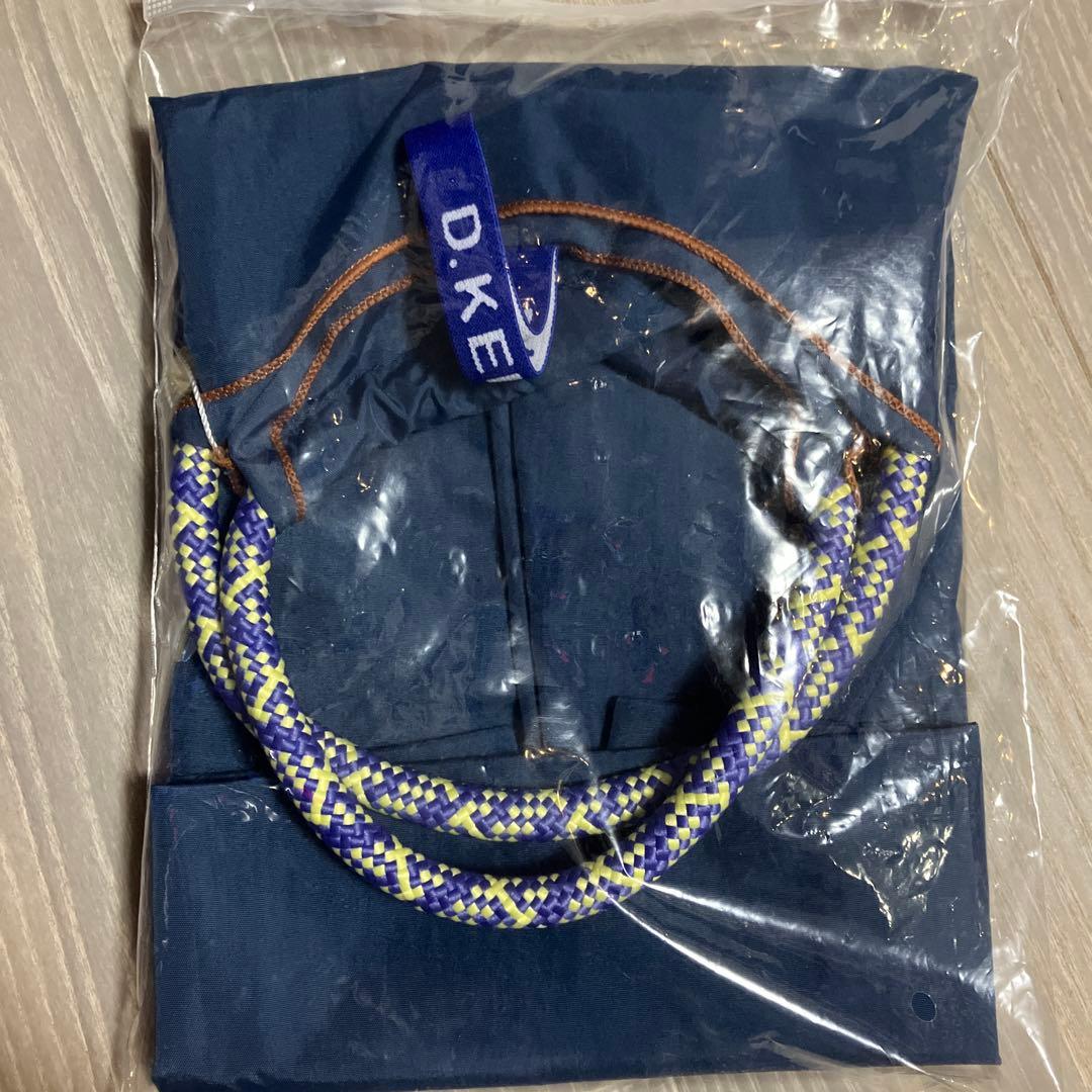 D.KELLY マカロン刺繍トートバック M ネイビー — image 2