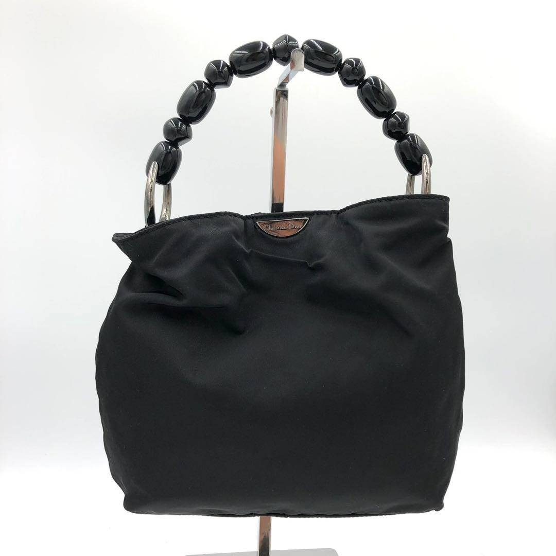 DIOR ディオール ハンドバッグ ナイロン ブラック 黒 ミニバッグ — image 2