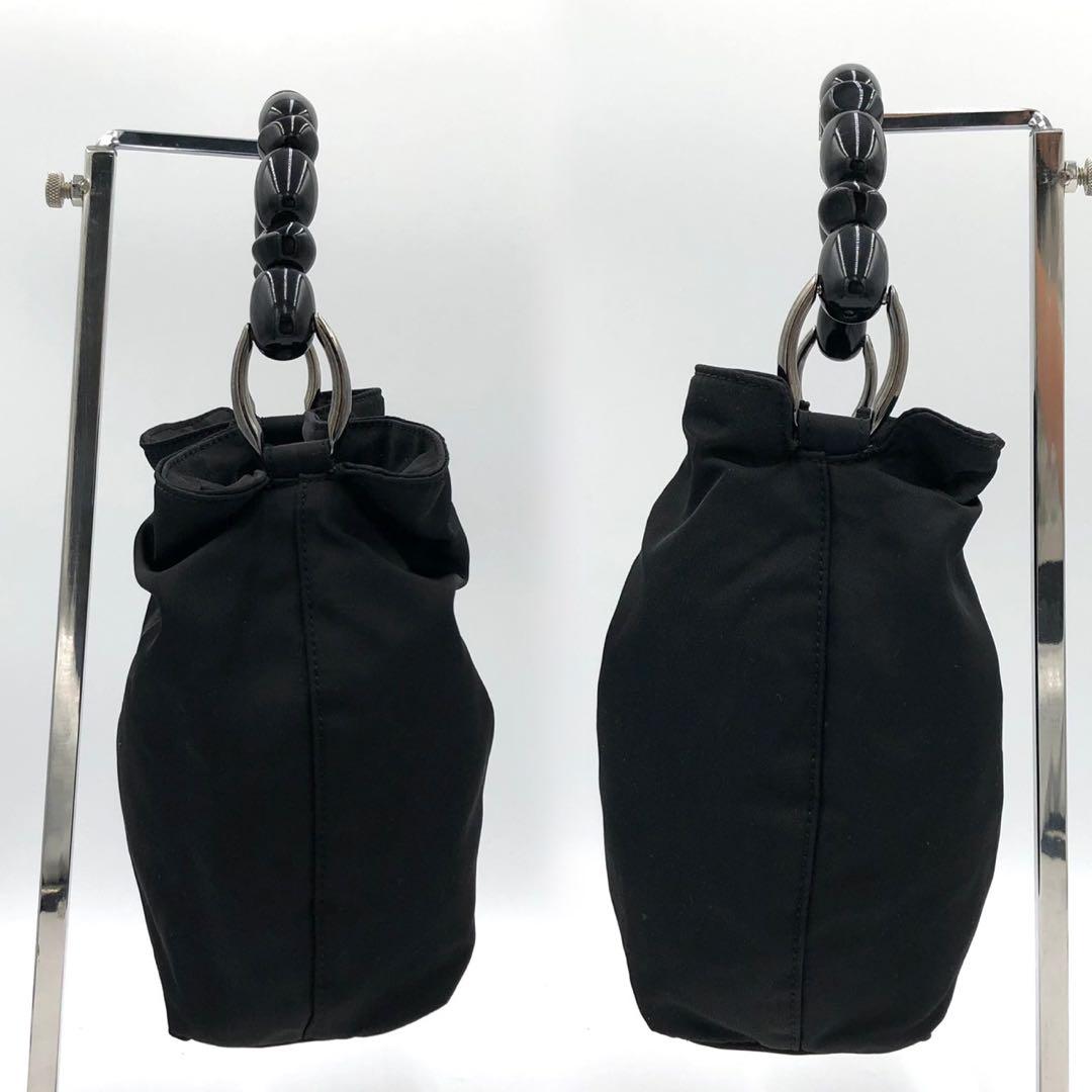 DIOR ディオール ハンドバッグ ナイロン ブラック 黒 ミニバッグ — image 4
