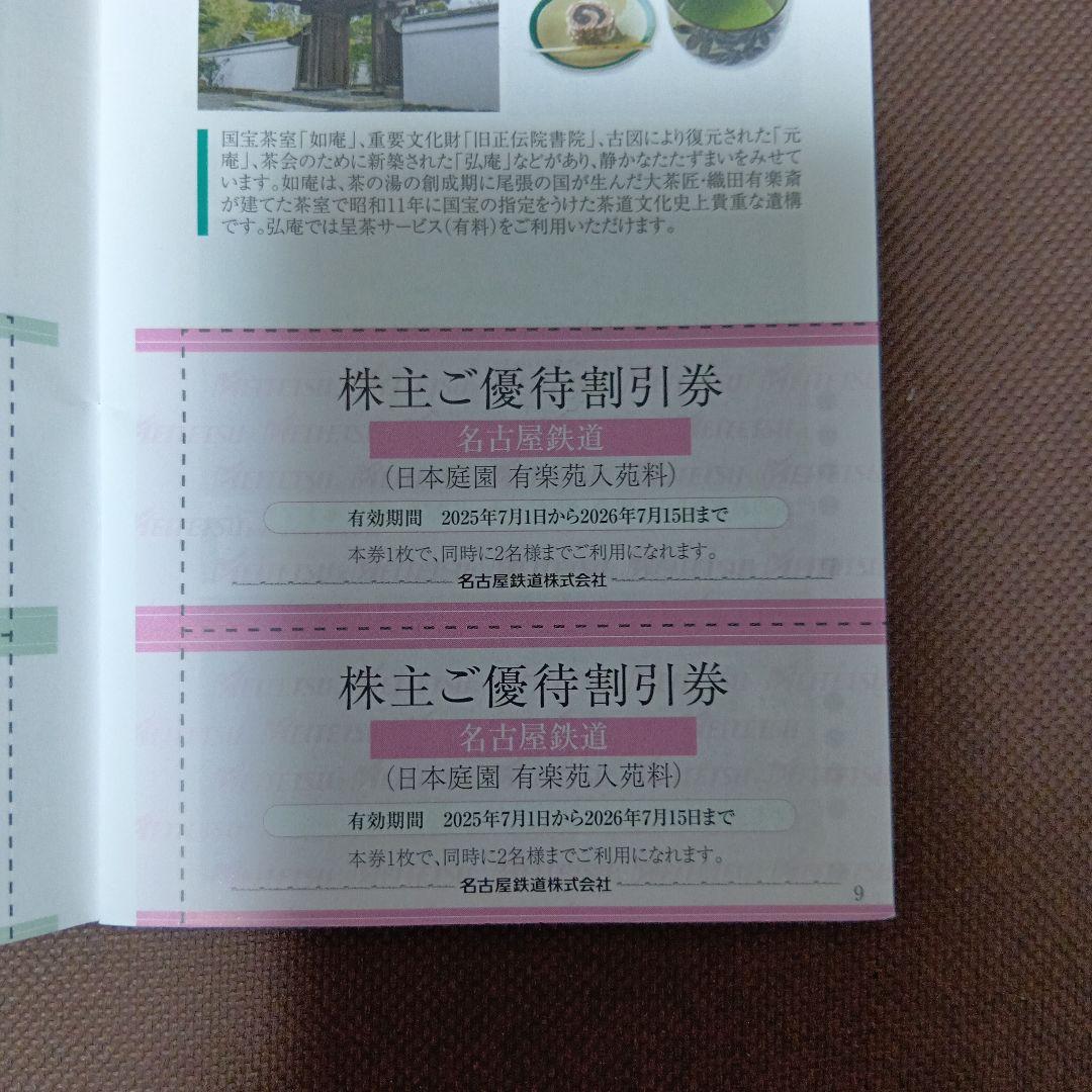 名鉄　優待　1冊 — image 5
