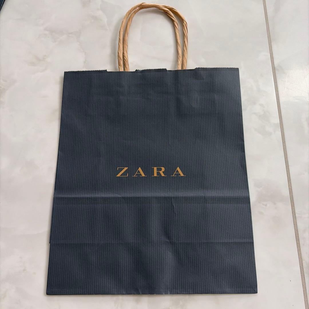 ZARA ザラ 紙袋 ショッパー ３枚セット — image 2