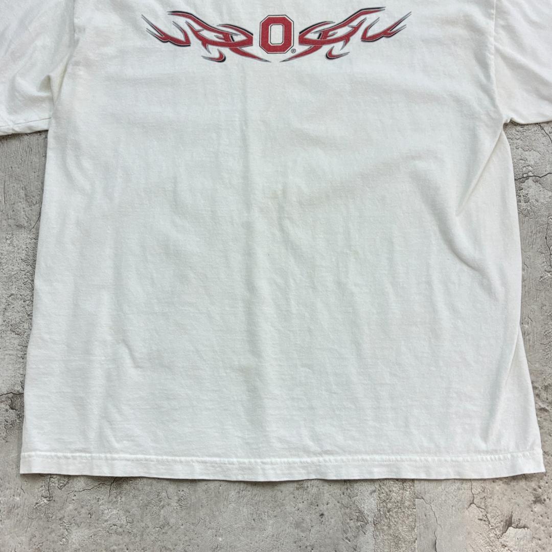 Crown Prince　半袖Tシャツ　XL　ホワイト　ロゴ　古着 — image 4