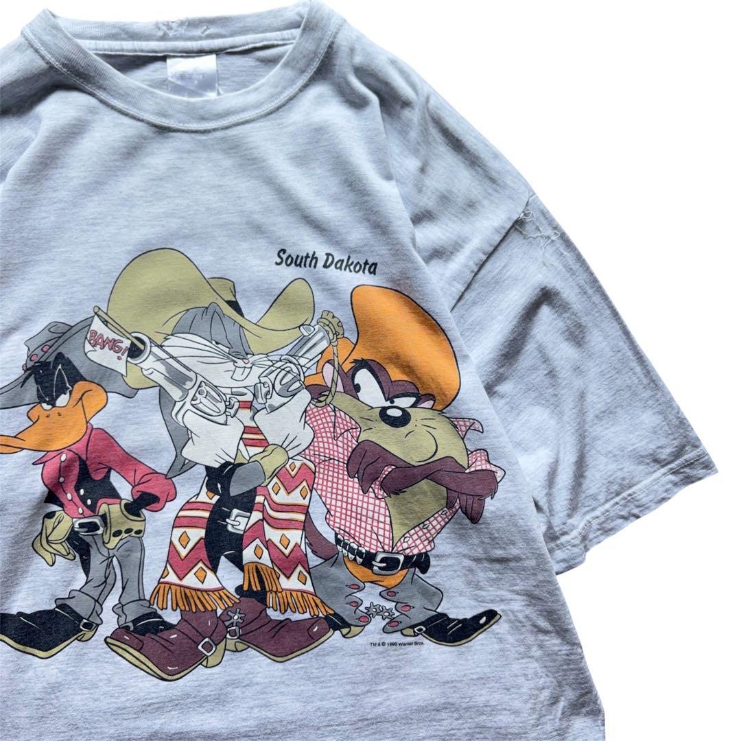 90s Looney Tunes USA製 キャラT XL シングルステッチ — image 2