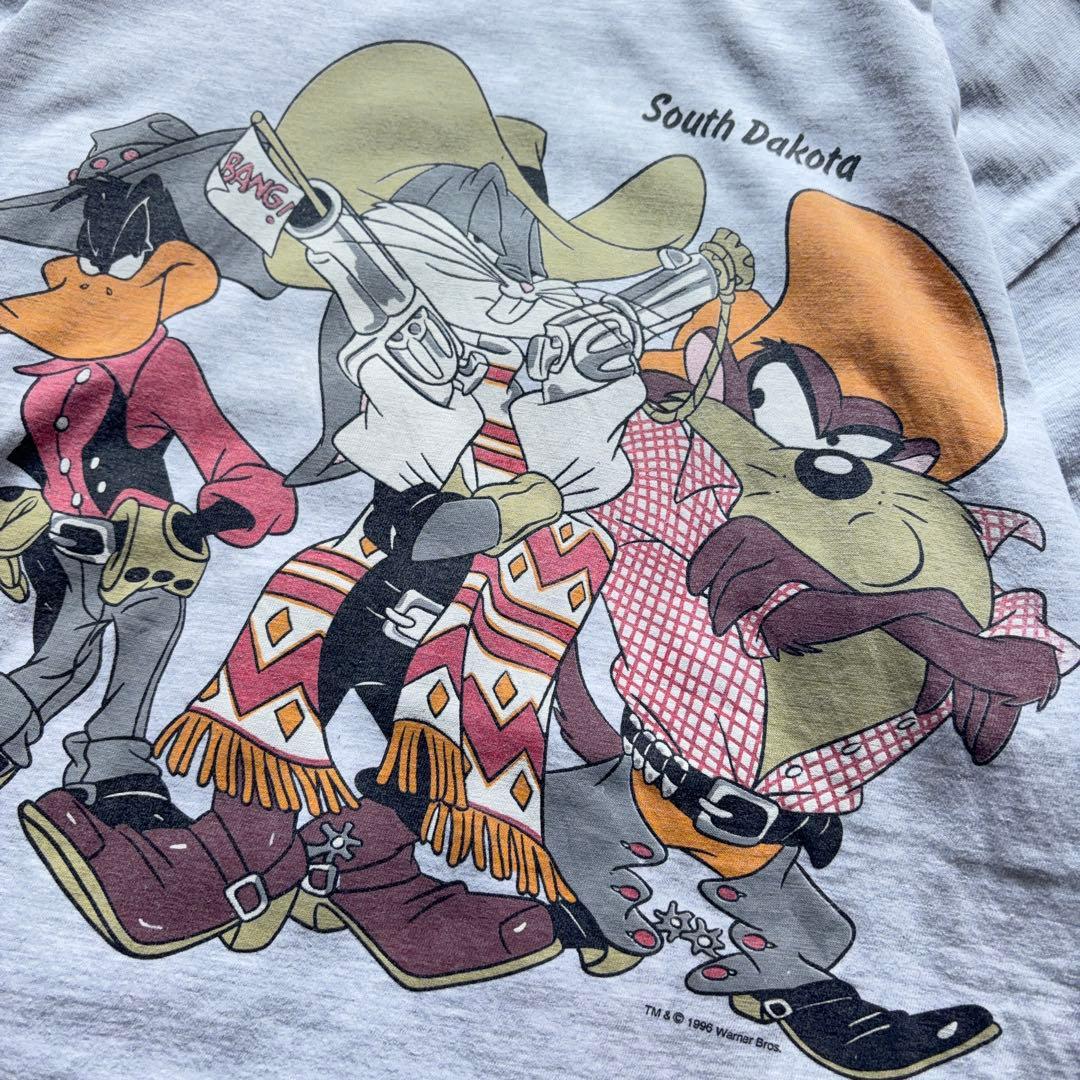 90s Looney Tunes USA製 キャラT XL シングルステッチ — image 5