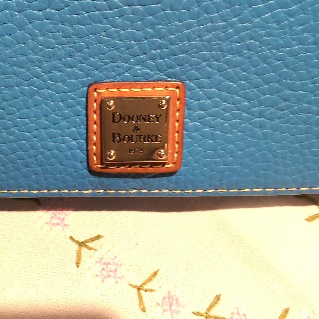 Dooney & Bourke 長財布 ブルー レザー — image 5