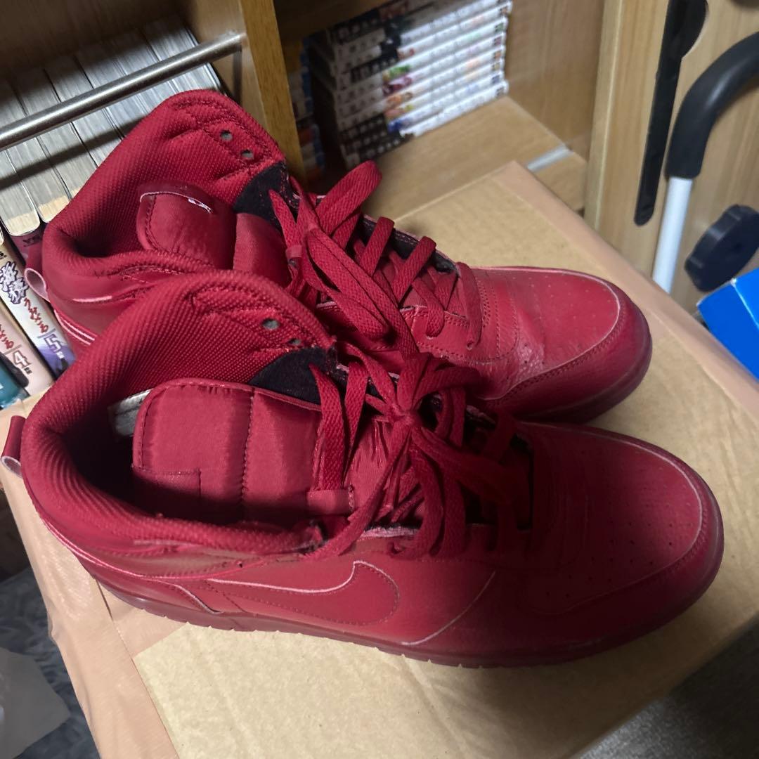 Big NIKE High Gym Red 28cm ナイキ　スニーカ赤 — image 5