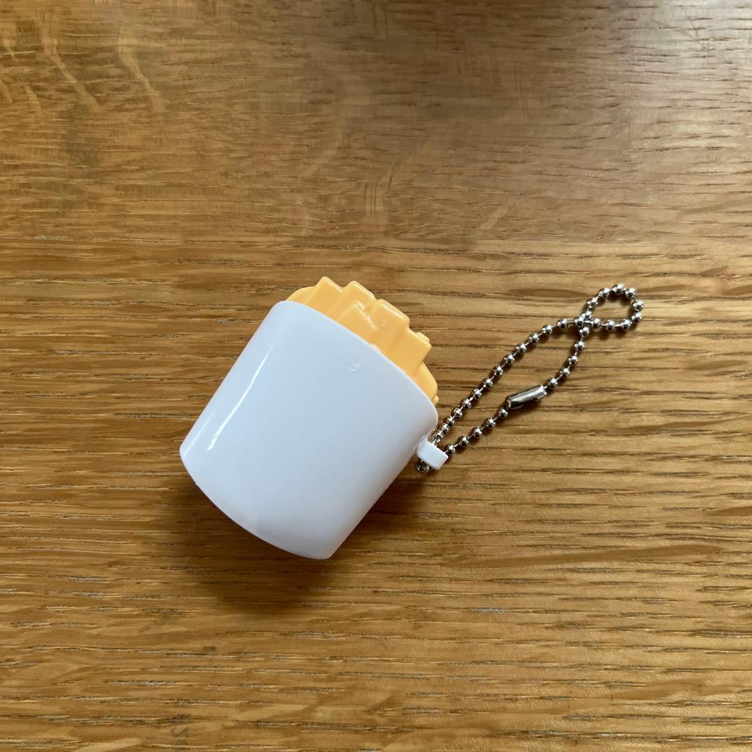 【匿名発送】モスバーガー　ボールチェーン　ポテト　チャーム　おみくじ — image 2