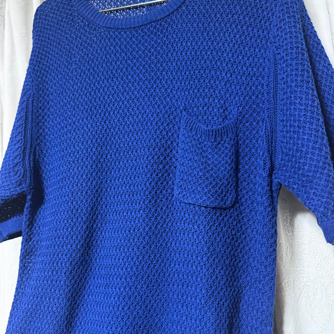 RAGEBLUE ニットセーター 青 — image 4