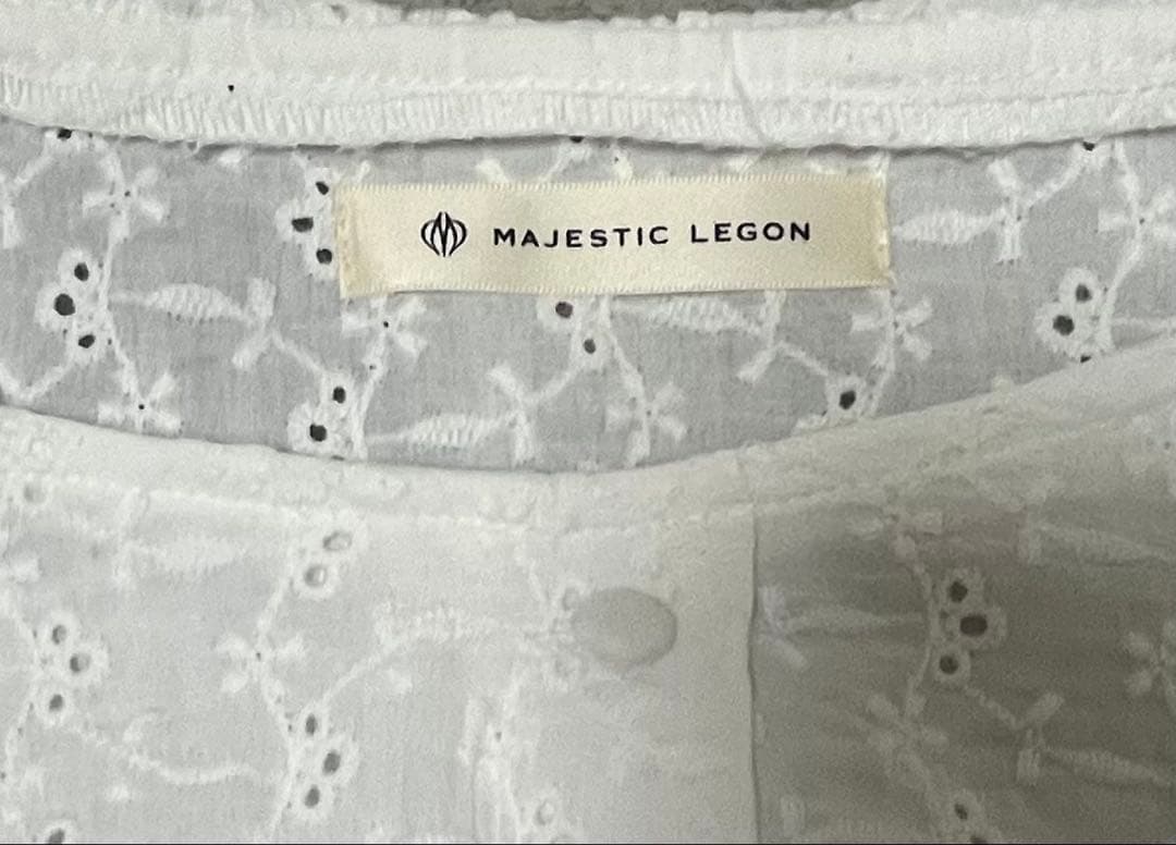 MAJESTIC LEGON フリル付きプルオーバーM — image 3