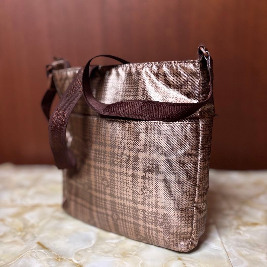 【美品】Lake Alster レイクアルスター シェニール織 ショルダーバッグ — image 4