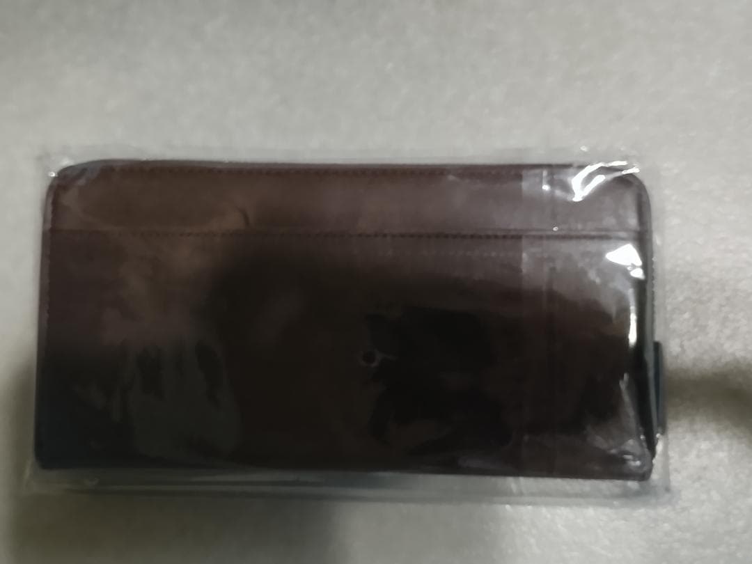 長財布 リサイクルレザー ボンデッドレザー チョコ — image 2