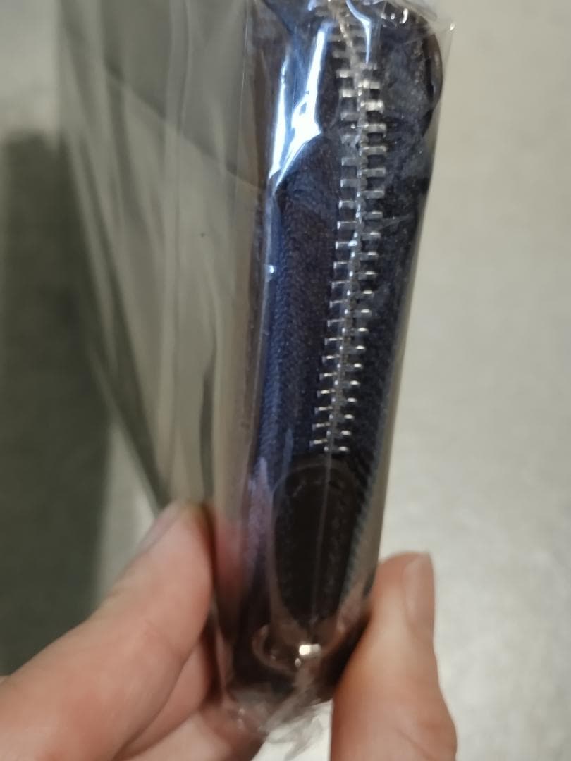 長財布 リサイクルレザー ボンデッドレザー チョコ — image 3