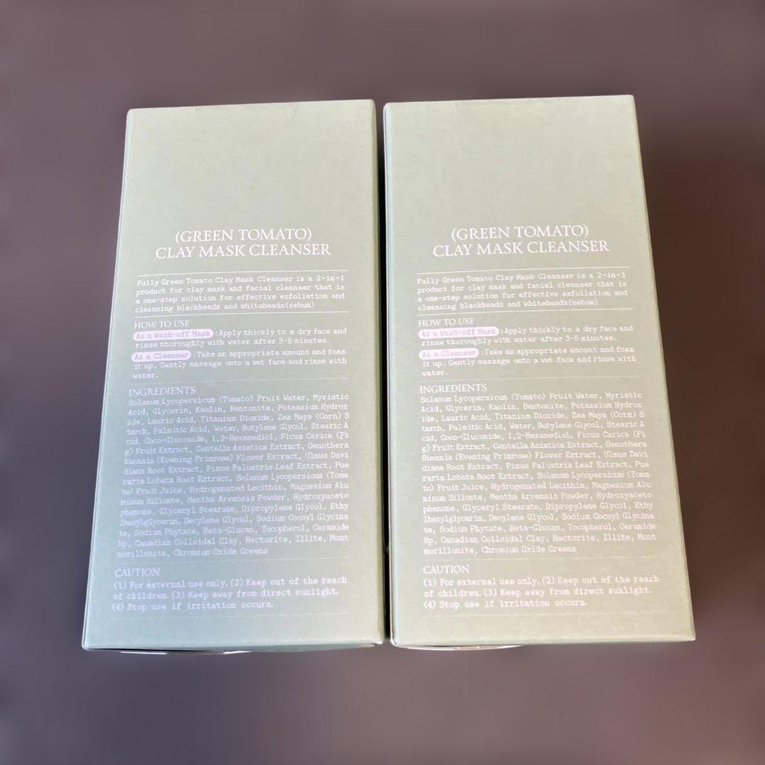FULLY Green Tomato Clay Mask Cleanser 2本 — image 4