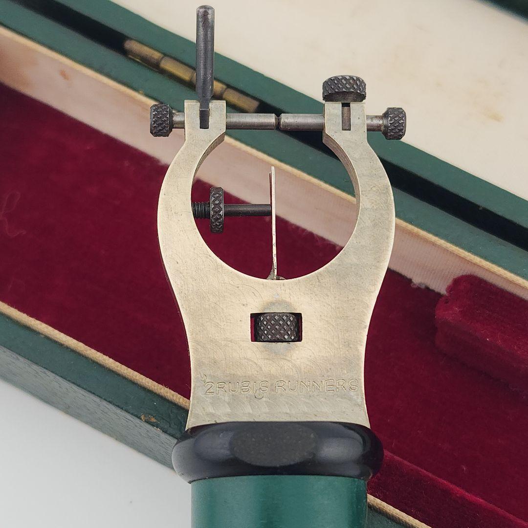 ​プロ仕様時計工具 振れ見 GEM (Bergeon 5896同等品) 動作良好 — image 4