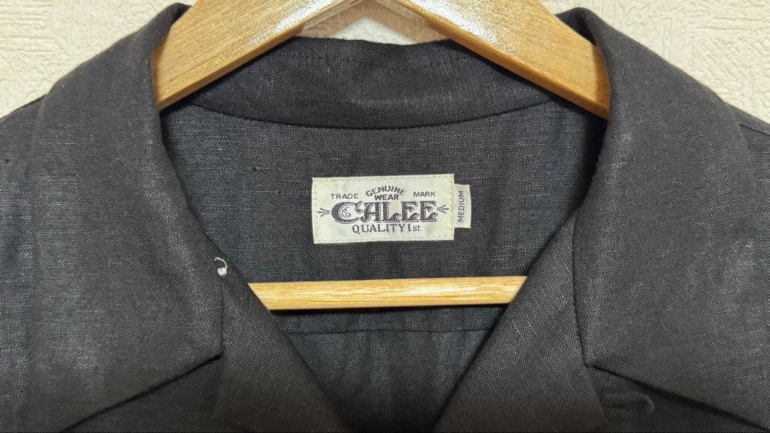 M/CALEE/23ss FLOWER EMBROIDERY半袖バラ刺繍シャツ — image 3