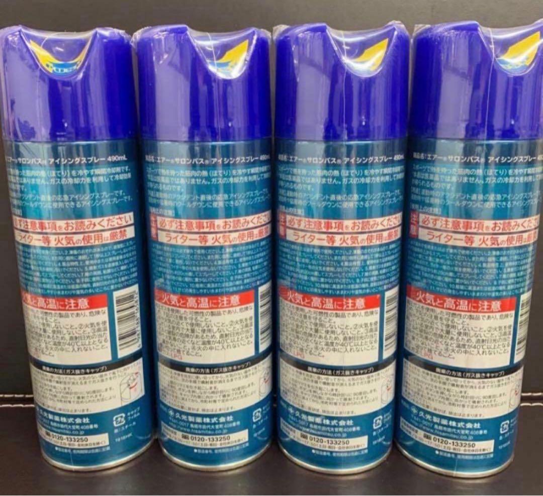 エアー　サロンパス　アイシングスプレー　490ml — image 3