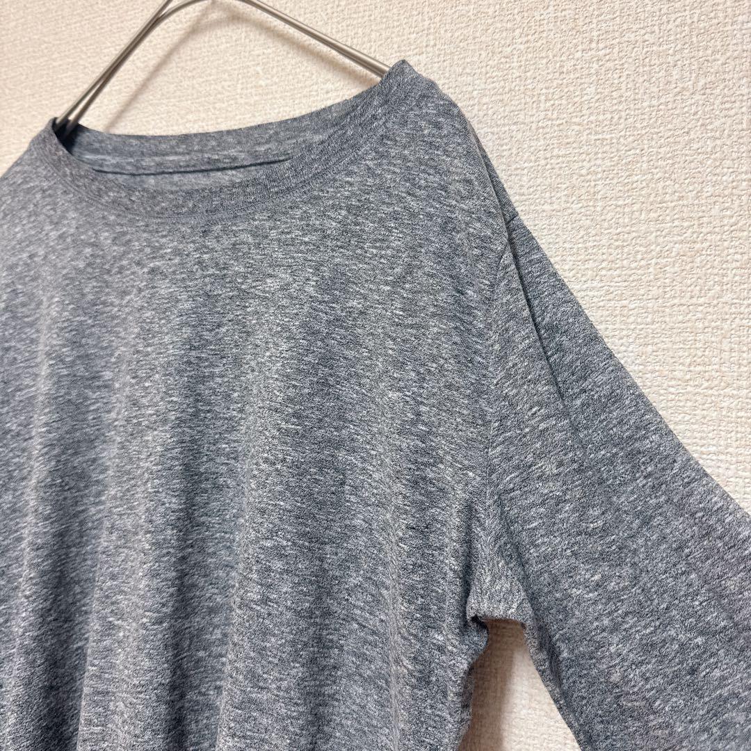 ⭐️1点もの⭐️モッシモ 【M】 長袖 Tシャツ ボートネック 霜降り お出かけ — image 5