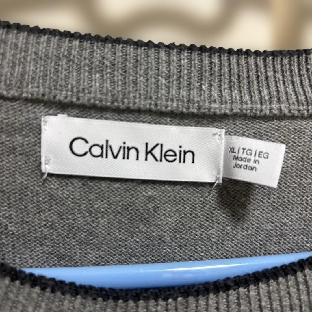 Calvin Klein クルーネックニット グレー XL — image 2