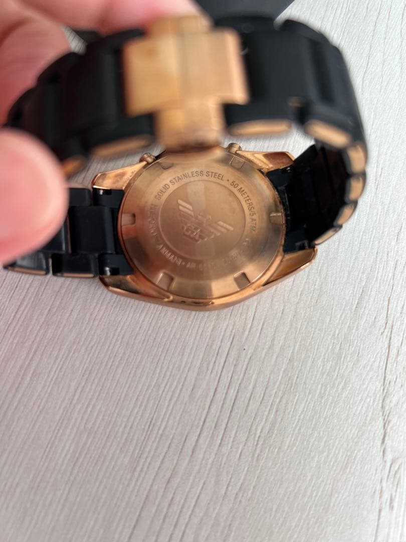EMPORIO ARMANI クロノグラフ 腕時計 — image 3