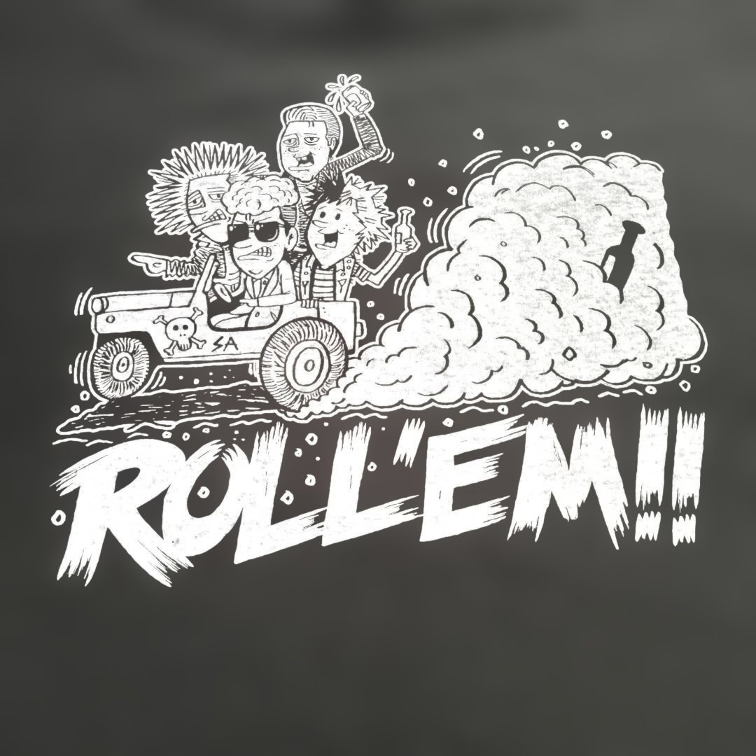 SA エスエー ROLL'EM!! Tシャツ ブラック M — image 2