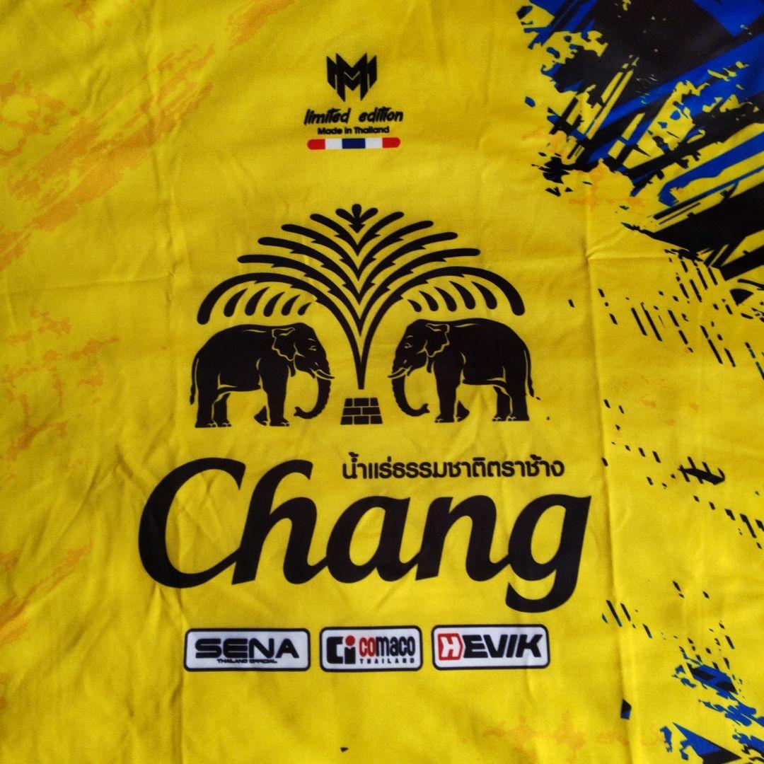 Chang 限定版 Vネック シャツ イエロー ◀XL表示▶ — image 5