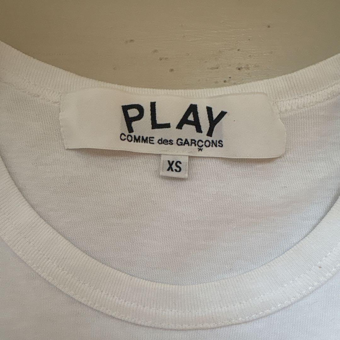 PLAY COMME des GARCONS Tシャツ ホワイト XS — image 3
