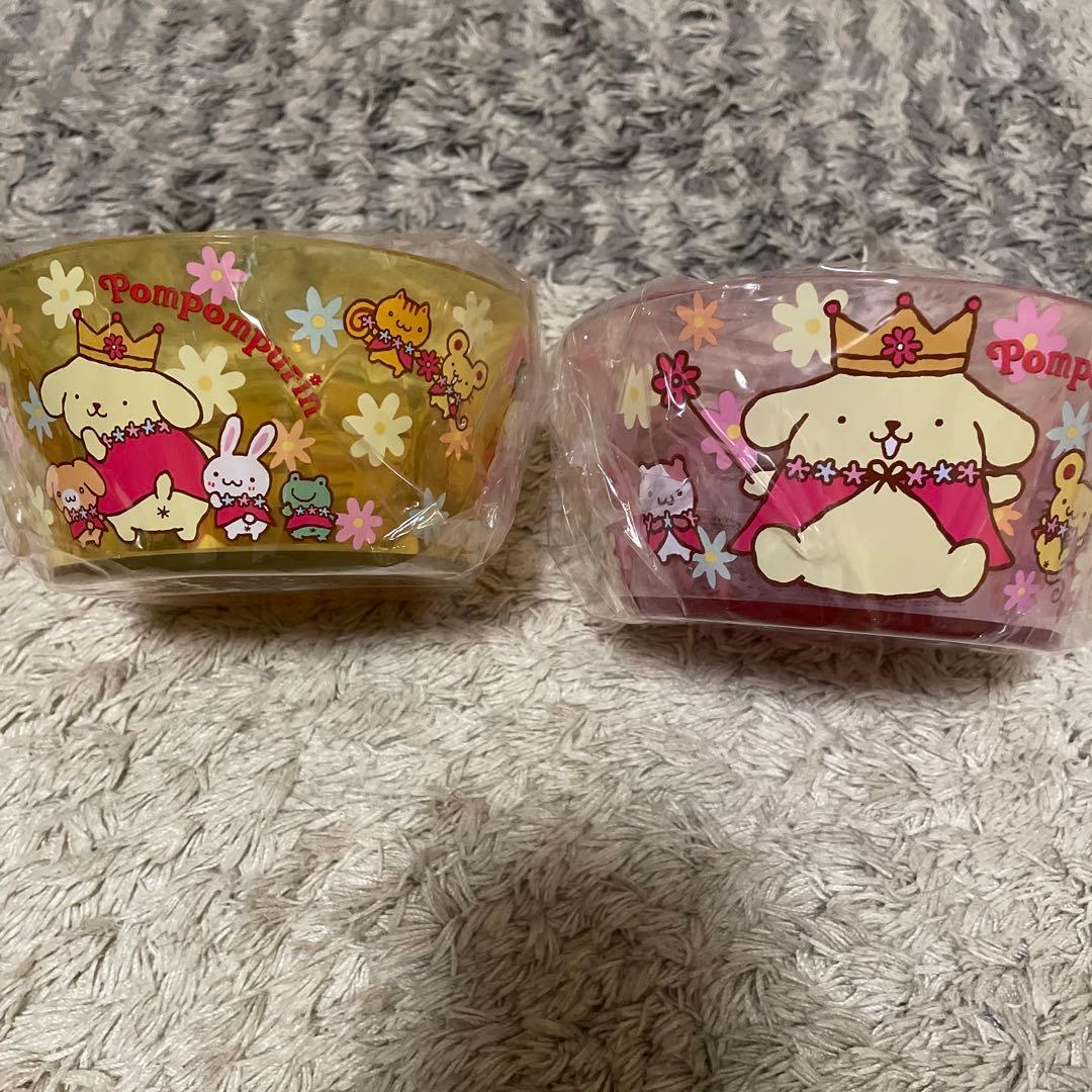 ポムポムプリン 一番くじ プラボウル イエロー・ピンク — image 2