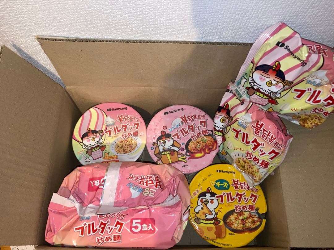 Samyang ブルダック炒め麺 5食入1袋＋3食＋カップ麺3個 — image 2