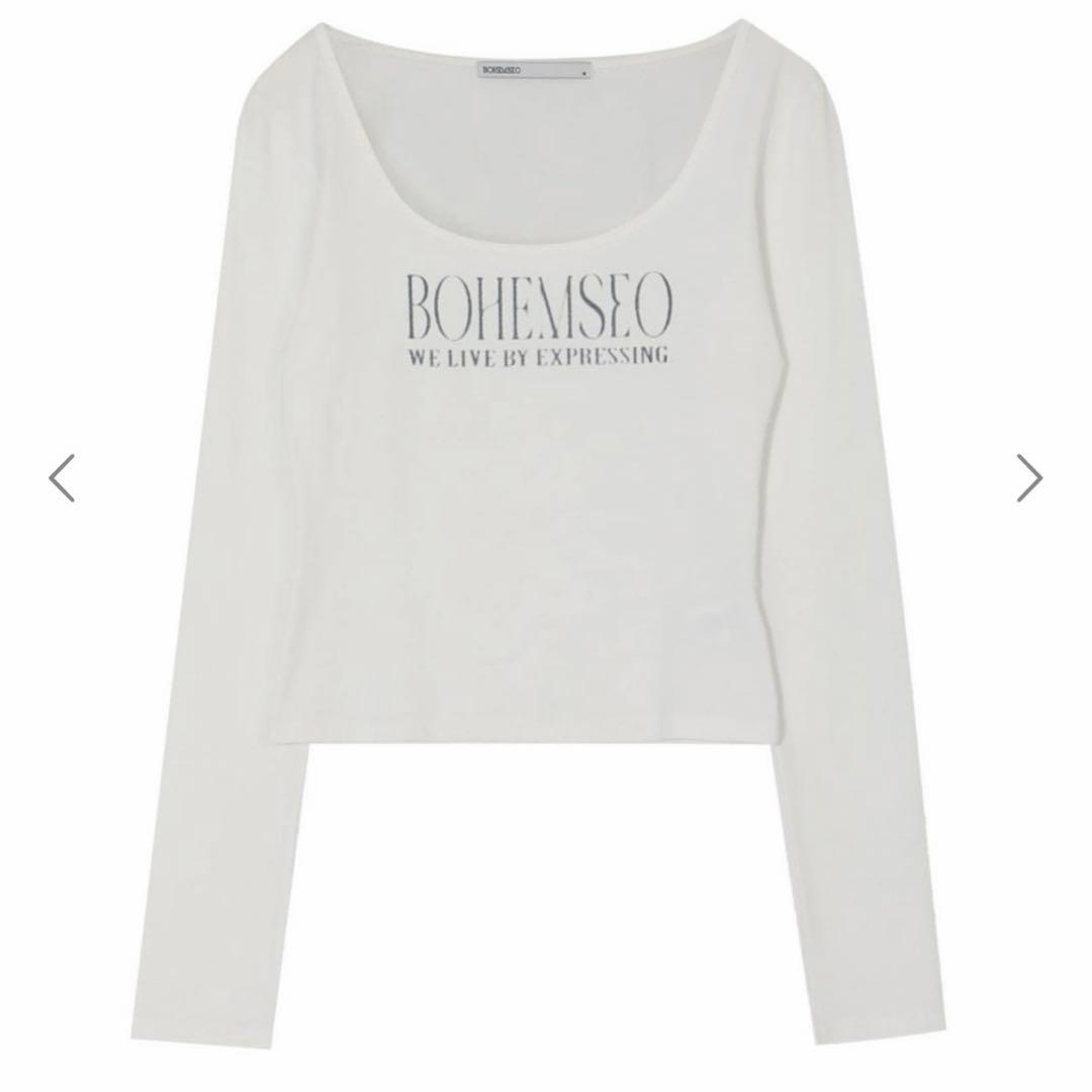 BOHEMSEO 長袖 カットソー ホワイト — image 2