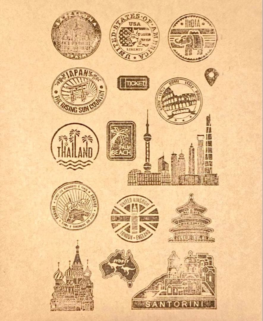 《おまとめご購入で20%OFF！》クリアスタンプ687：City stamp — image 3