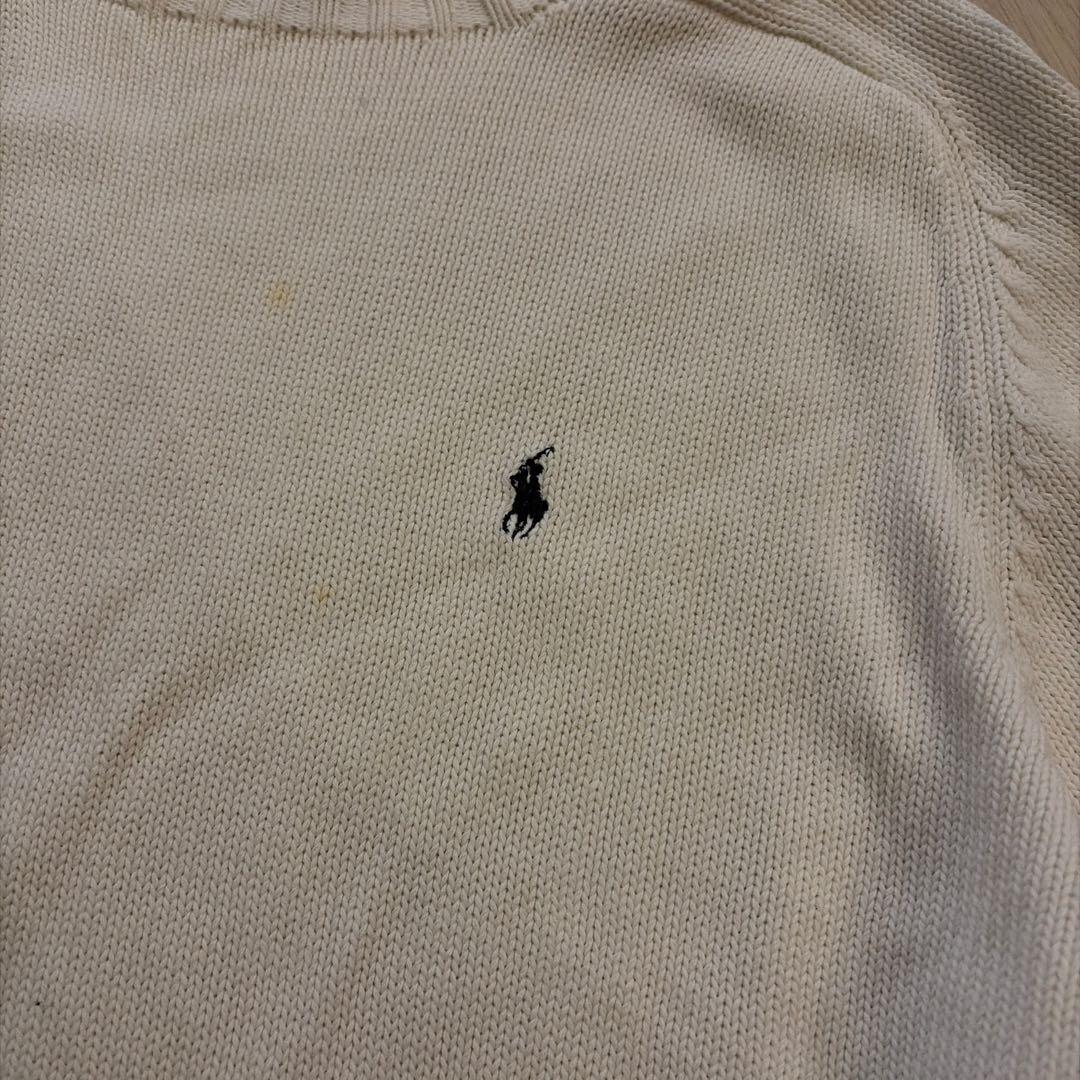 美品 Polo by Ralph Lauren コットンニット セーター — image 3