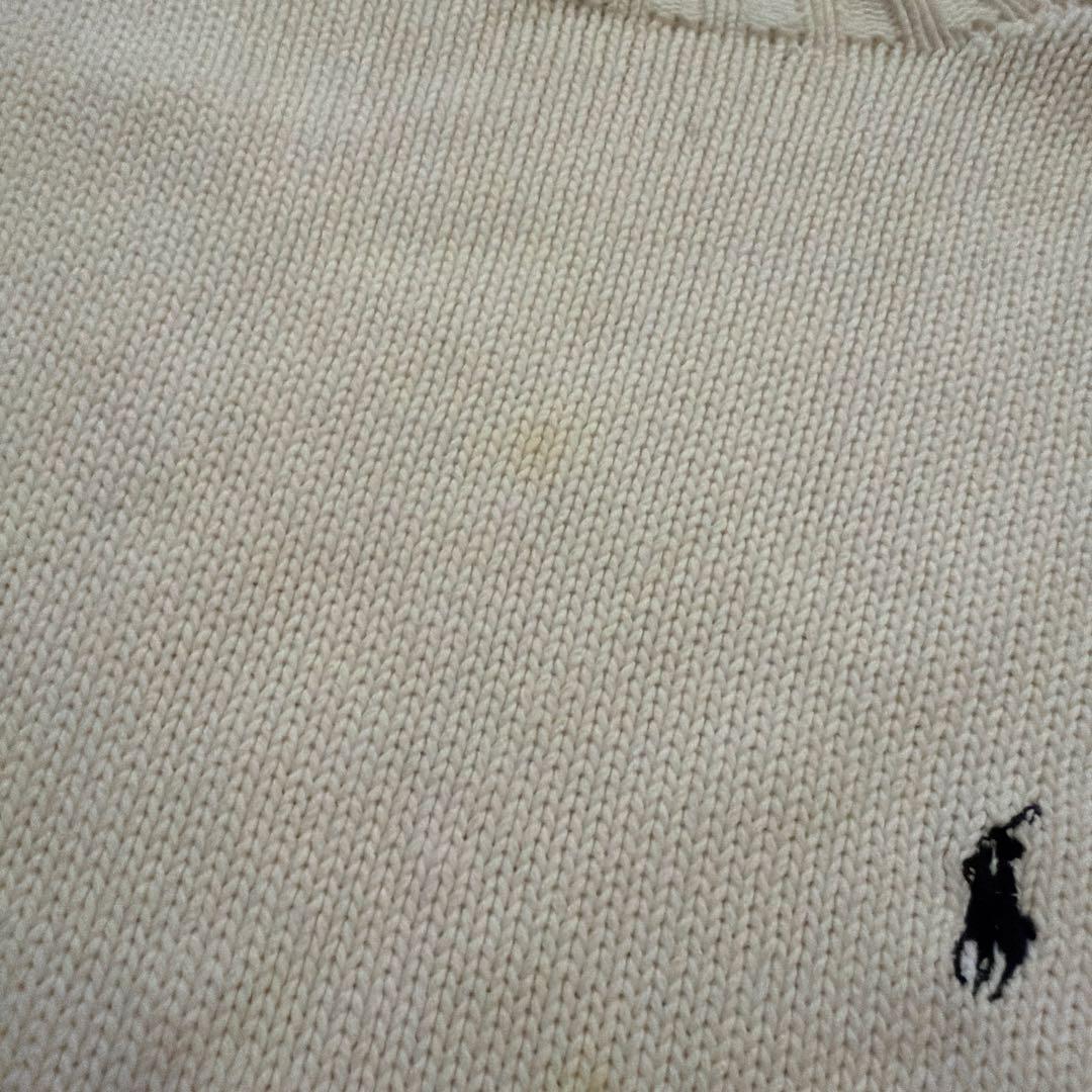 美品 Polo by Ralph Lauren コットンニット セーター — image 4