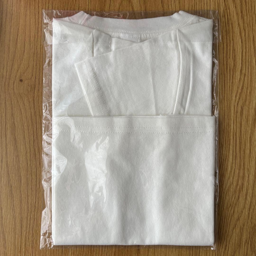 FRUIT OF THE LOOM ワンポイント刺繍Tシャツ ホワイト M — image 3