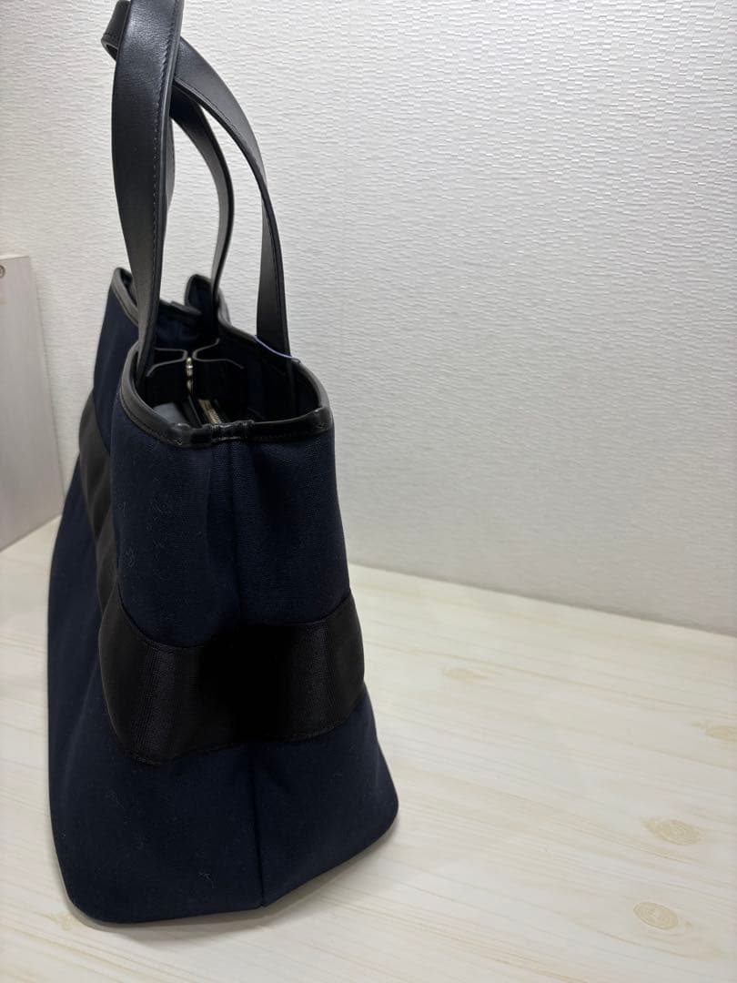 【未使用品】tocca ハンドバッグ　ショルダー　ネイビー　リボン　2way — image 4