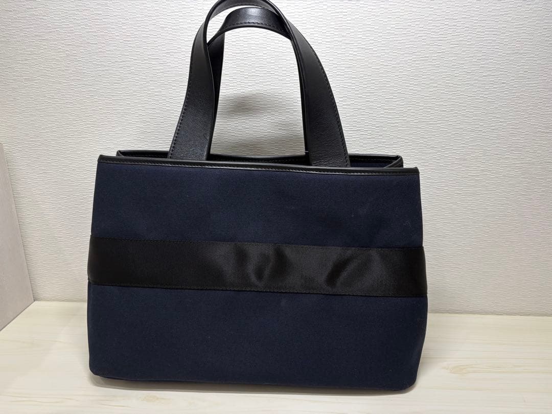 【未使用品】tocca ハンドバッグ　ショルダー　ネイビー　リボン　2way — image 5