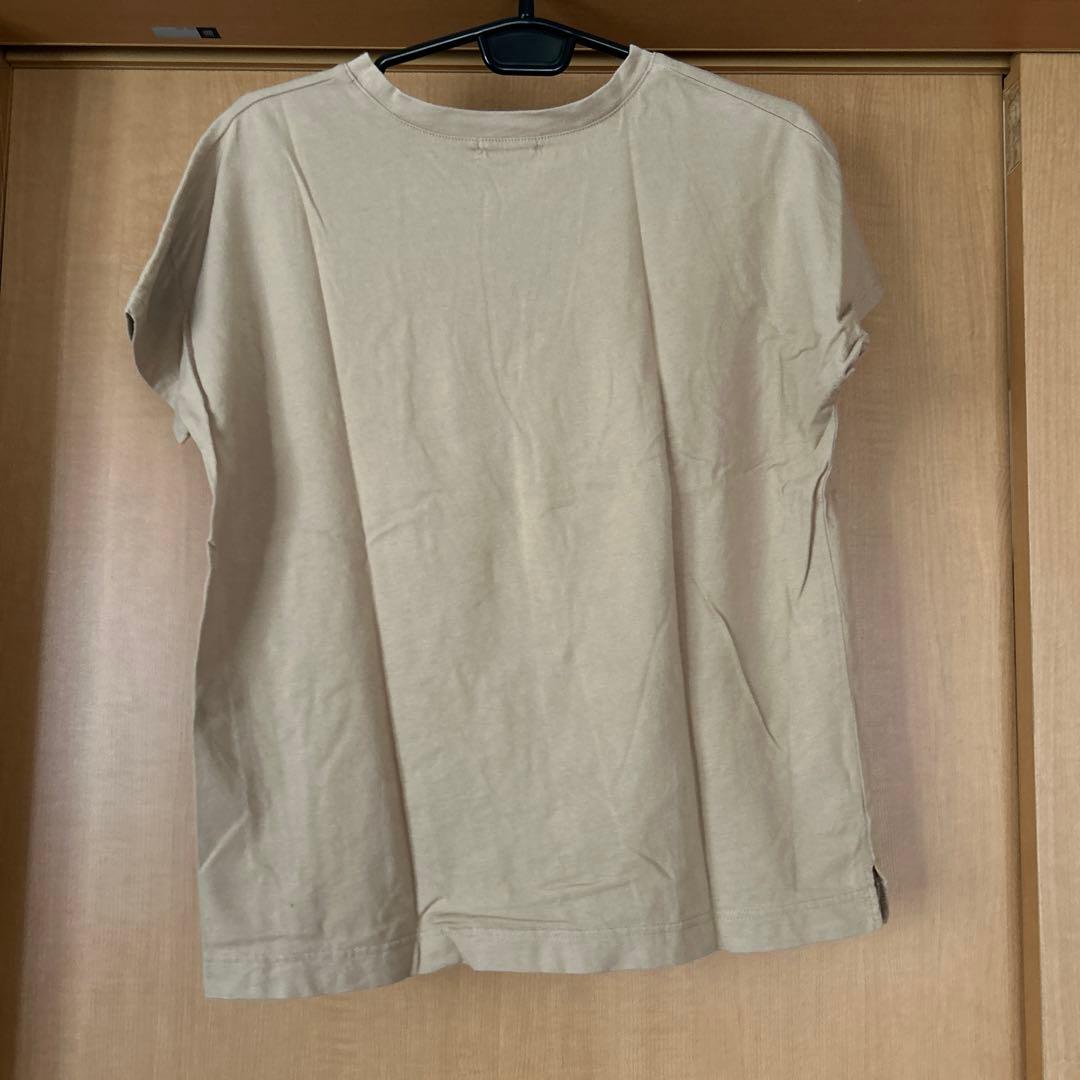 COPAINS ロゴプリント 半袖Tシャツ ベージュ — image 2