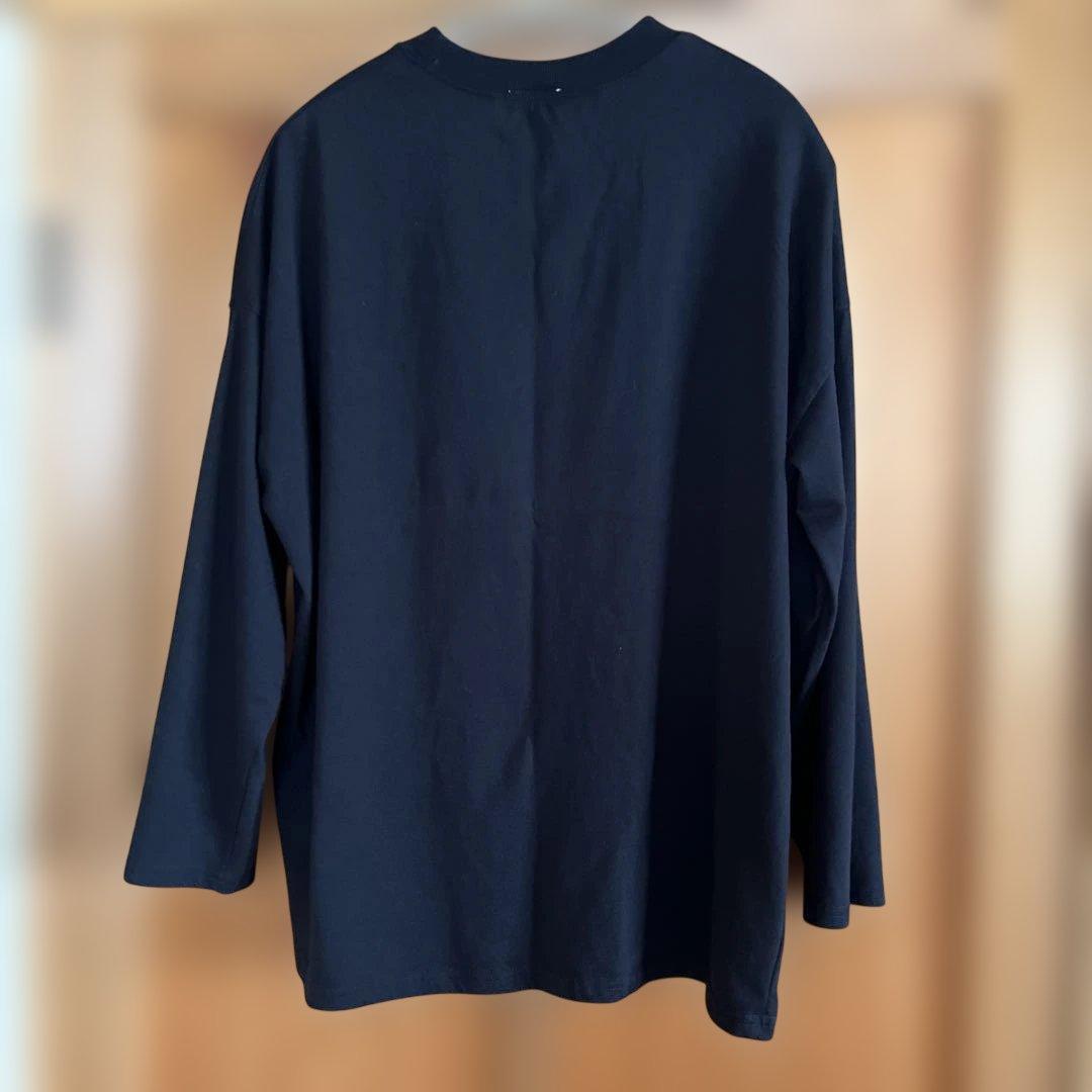⭐️未着用⭐️ 長袖　Tシャツ　トップス　セサミストリート　ゆったり　3L 黒 — image 2