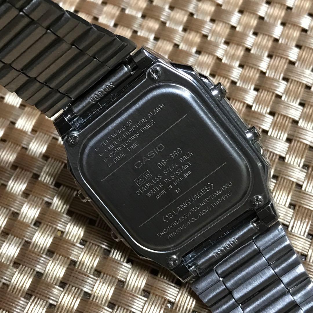 CASIO DB-360 DATA BANK メンズ　腕時計 — image 4
