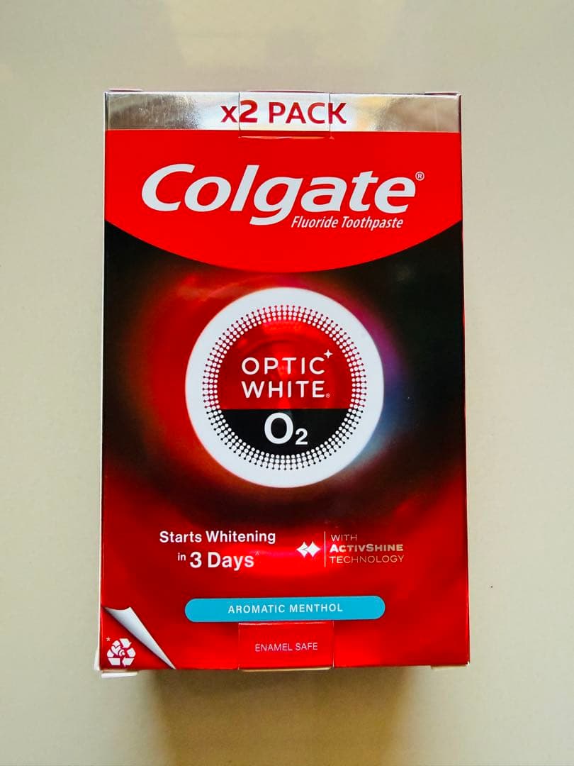 New Colgate OPTIC WHITE O2 85g x 2 コルゲート — image 4