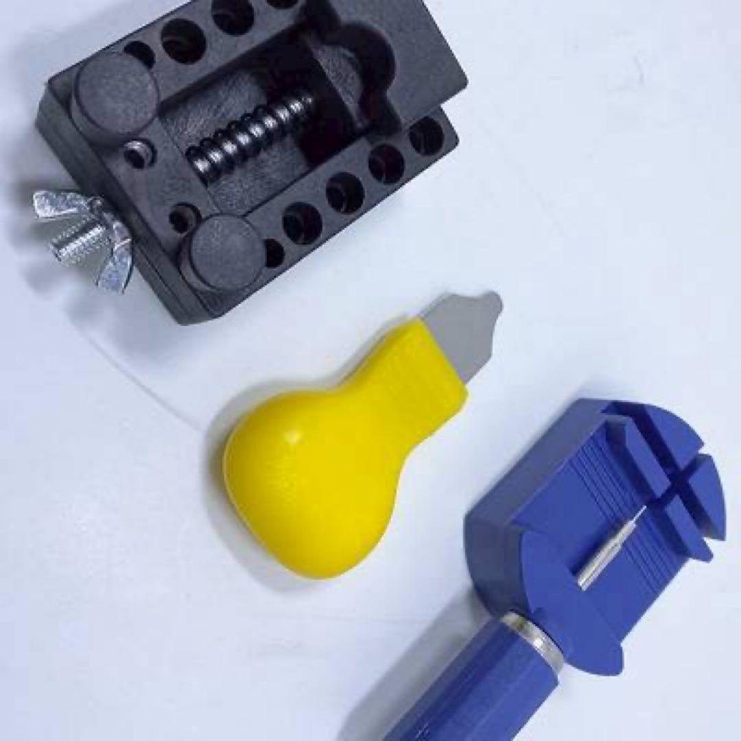 時計修理工具セット 腕時計 ベルト調整 電池交換 多機能 工具キット — image 5