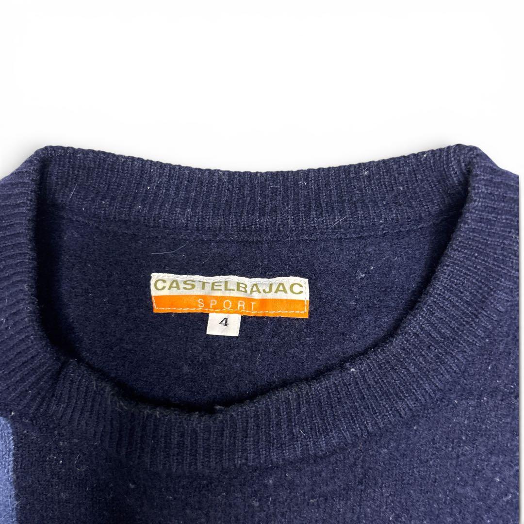 CASTELBAJAC SPORT ニット セーター ネイビー 4 カジュアル — image 3