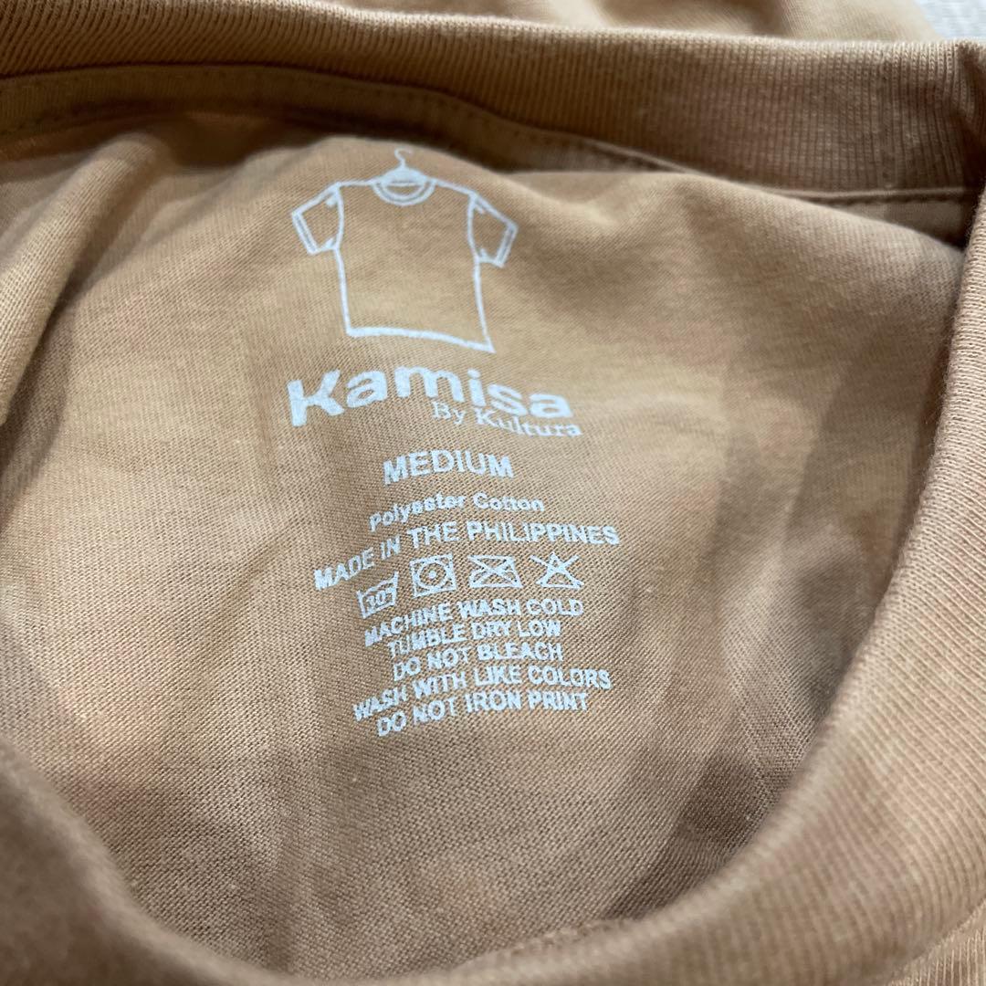 Kamisa by Kultura Tシャツ ベージュ Mサイズ — image 3