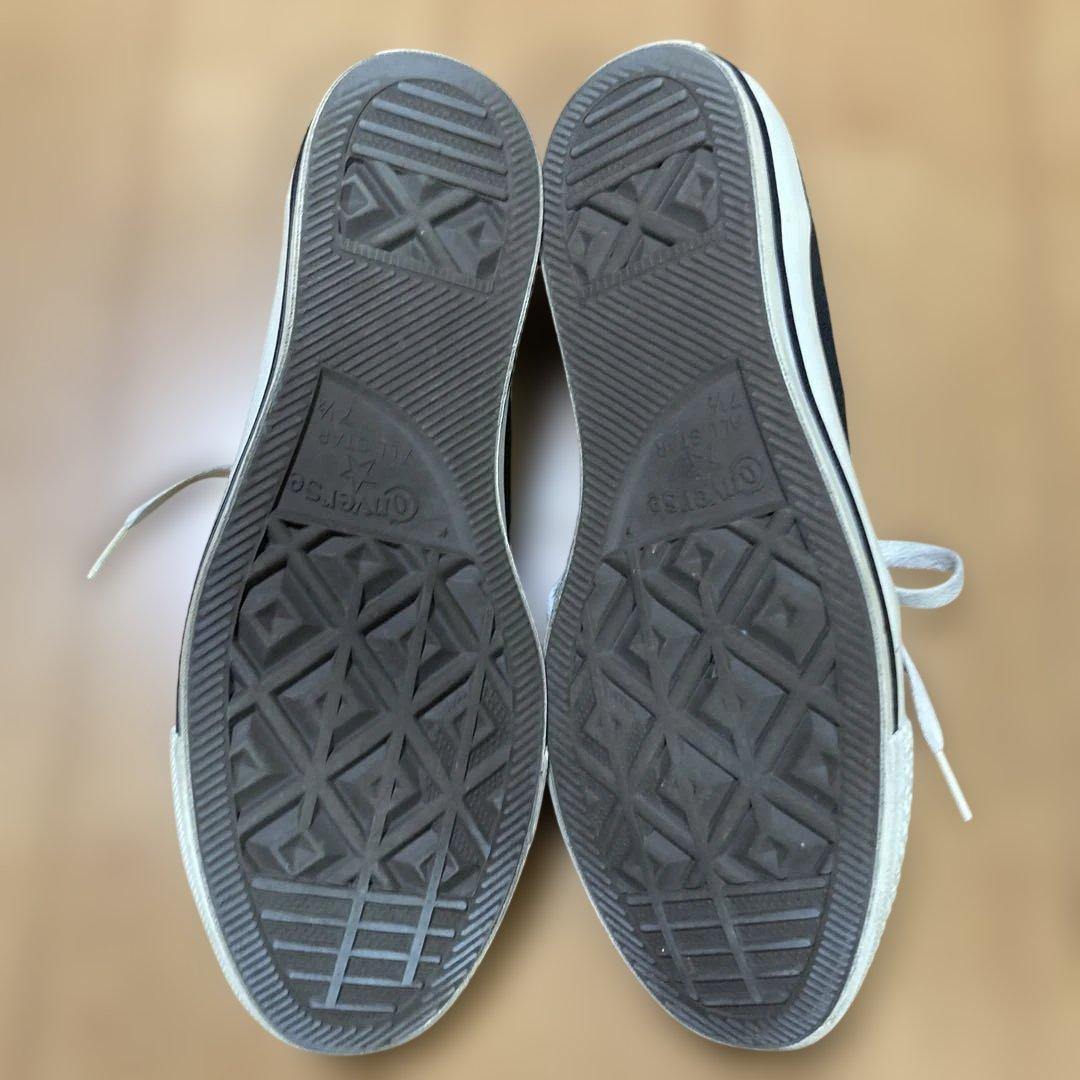 CONVERSE ALL STAR ローカット チェック柄 ブラック — image 3