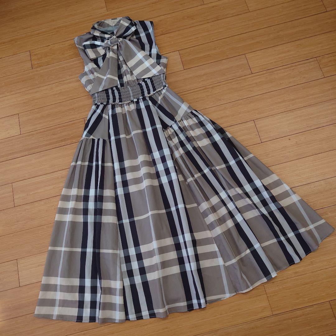 ˙﻿ ˟ ˙﻿﻿様専用 tocco 2wayボウタイリボンチェック柄ワンピ — image 3