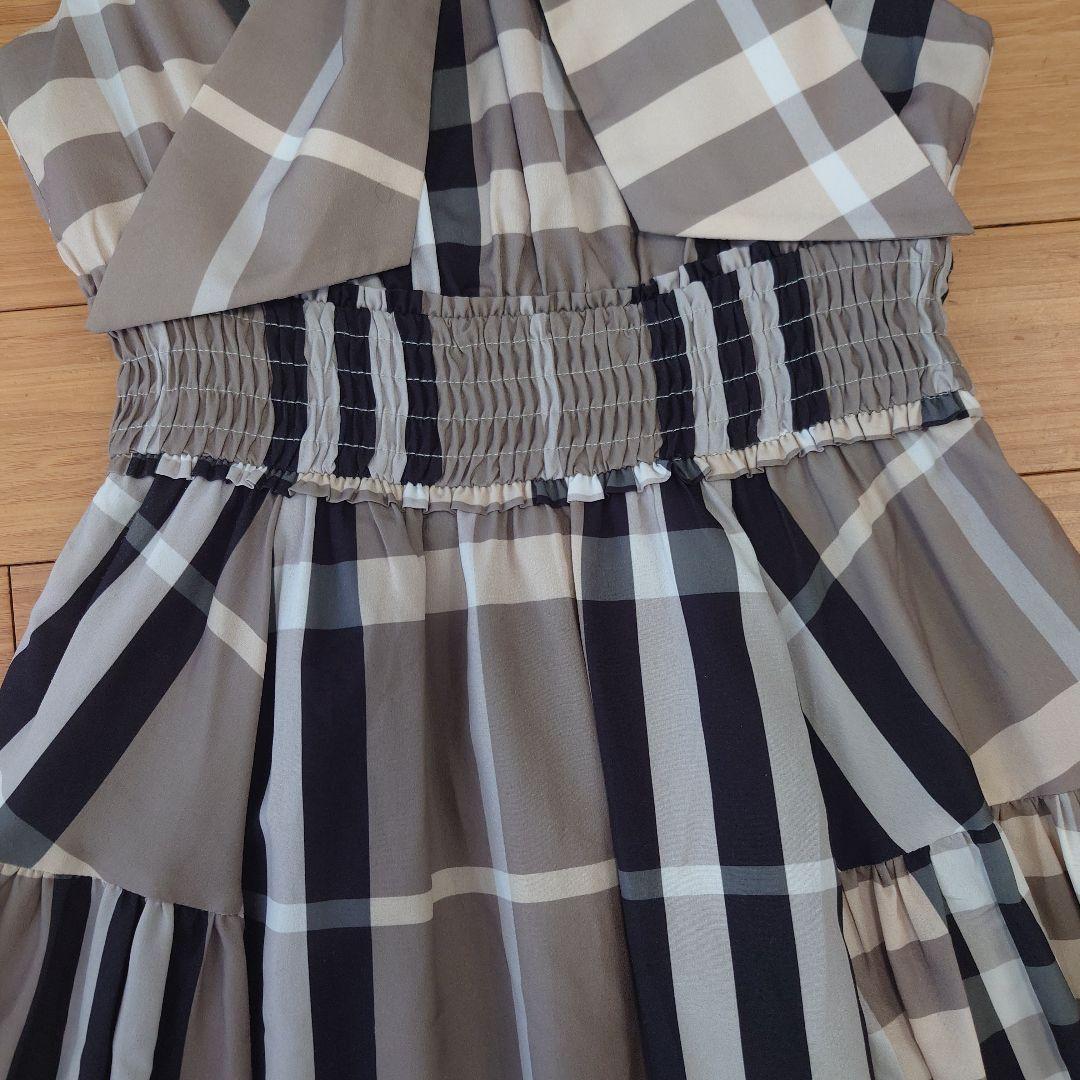 ˙﻿ ˟ ˙﻿﻿様専用 tocco 2wayボウタイリボンチェック柄ワンピ — image 5