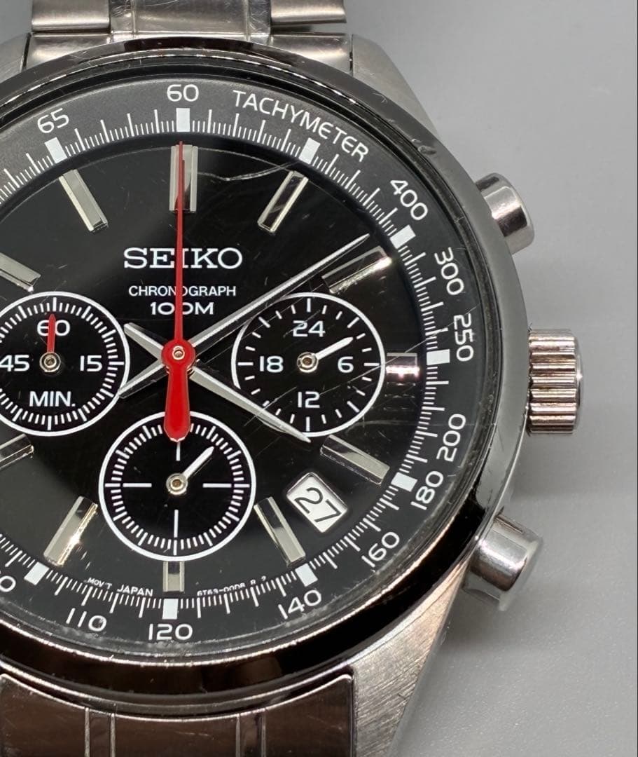 【稼働品】SEIKO 6T63-00B0 クロノグラフ — image 3