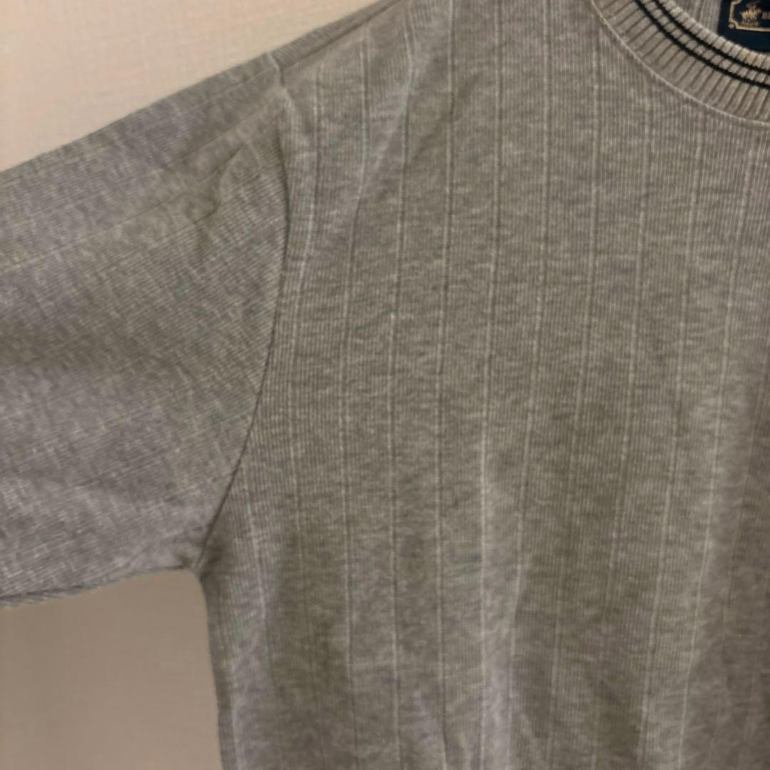 BHPC グレー　メンズ　ニット　コットン　POLO — image 3